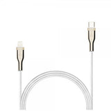 Fixed Kabel METAL Series USB-C/Lightning 2m Hvit