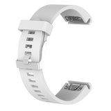 Fixed Garmin QuickFit 20mm Armbånd Silicone Strap Hvit