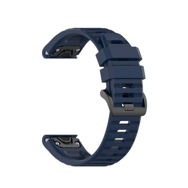 Fixed Garmin QuickFit 26mm Armbånd Silicone Strap Blå