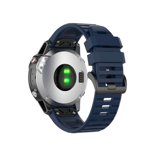 Fixed Garmin QuickFit 26mm Armbånd Silicone Strap Blå