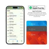 Fixed Tag Card Smart Tracker Oransje