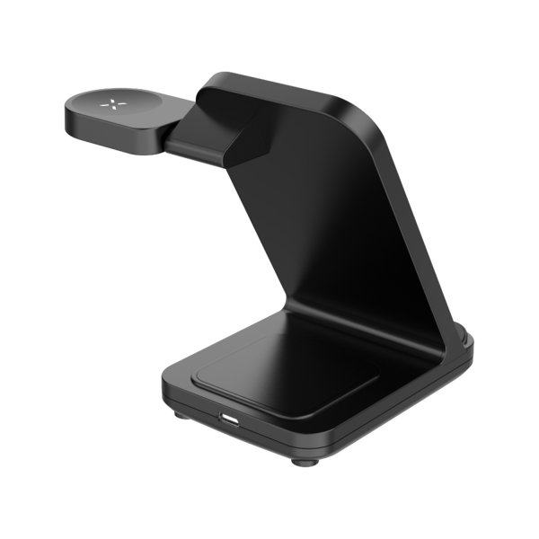 Fixed Trådløs lader Powerstation for Samsung 3in1 15W Svart