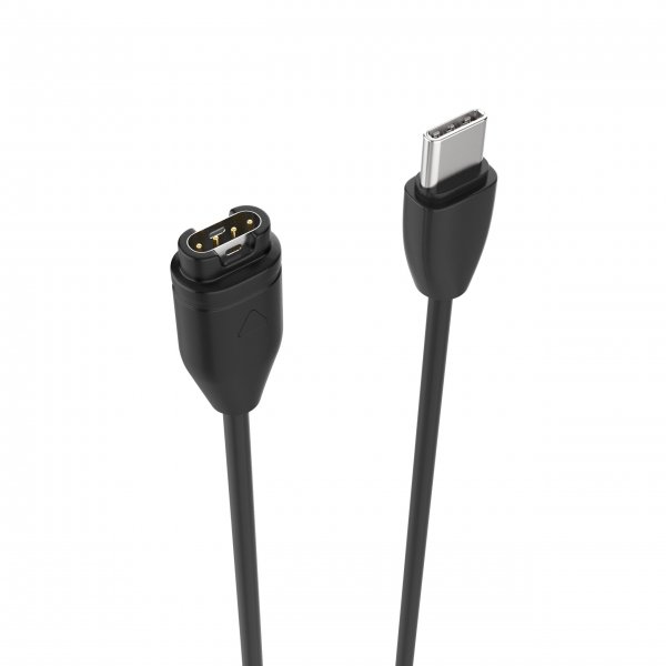Fixed Lader Garmin Smartwatch USB-C 1m Svart