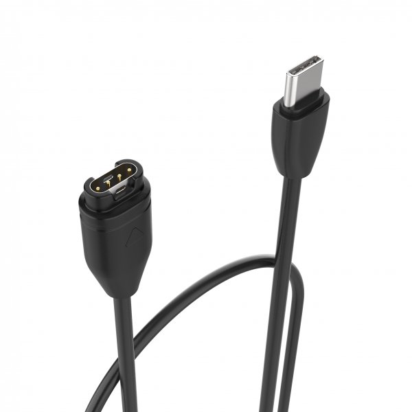 Fixed Lader Garmin Smartwatch USB-C 1m Svart