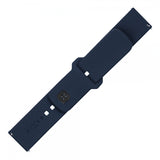 Fixed Samsung Galaxy Watch 20mm Armbånd Silicone Sporty Strap Blå