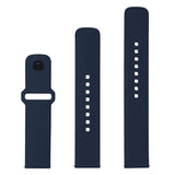 Fixed Samsung Galaxy Watch 20mm Armbånd Silicone Sporty Strap Blå