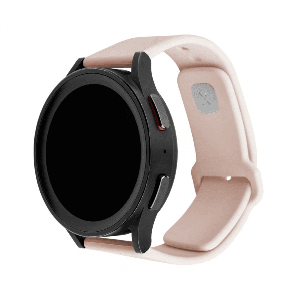 Fixed Samsung Galaxy Watch 20mm Armbånd Silicone Sporty Strap Rosa