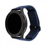Fixed Samsung Galaxy Watch 22mm Armbånd Silicone Sporty Strap Blå