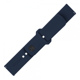 Fixed Samsung Galaxy Watch 22mm Armbånd Silicone Sporty Strap Blå
