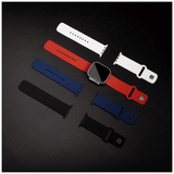 Fixed Apple Watch Ultra 1/2 49mm Armbånd Silicone Sporty Strap Svart
