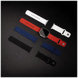 Fixed Apple Watch Ultra 1/2 49mm Armbånd Silicone Sporty Strap Blå