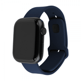 Fixed Apple Watch Ultra 1/2 49mm Armbånd Silicone Sporty Strap Blå