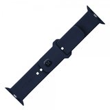 Fixed Apple Watch Ultra 1/2 49mm Armbånd Silicone Sporty Strap Blå