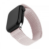 Fixed Apple Watch 38/40/41/42mm Armbånd Nylon Sporty Strap Rosa