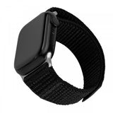 Fixed Apple Watch Ultra 1/2 49mm Armbånd Nylon Sporty Strap Svart