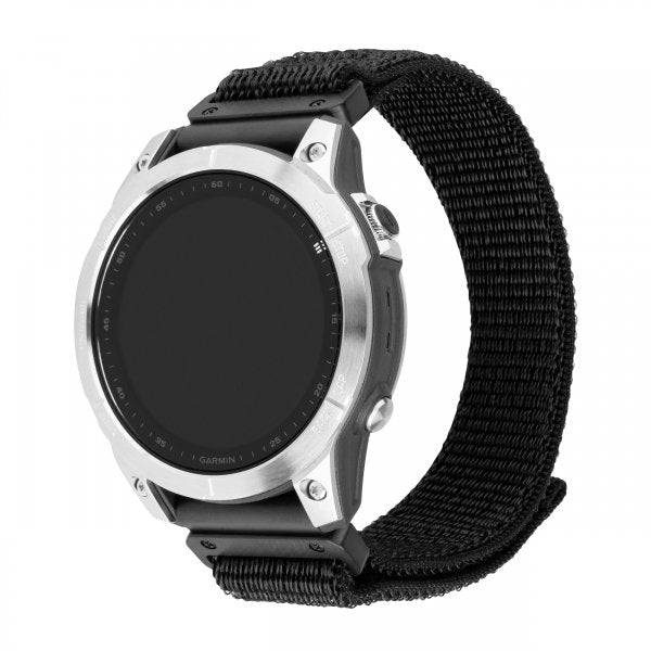 Fixed Garmin QuickFit 26mm Armbånd Nylon Strap Svart