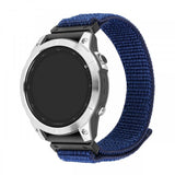 Fixed Garmin QuickFit 22mm Armbånd Nylon Strap Blå
