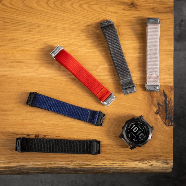 Fixed Garmin QuickFit 22mm Armbånd Nylon Strap Blå