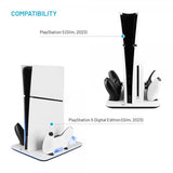Fixed Multifunctional PS5 Slim Cooling and Charging Station