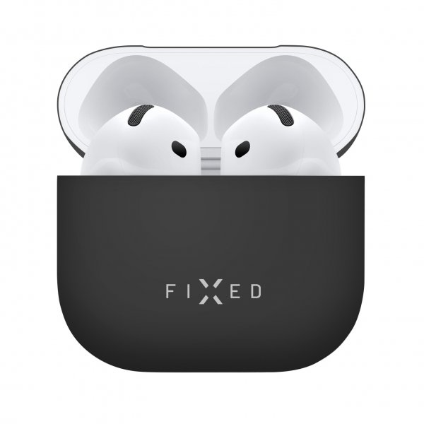 Fixed AirPods 4 Deksel Silky Svart