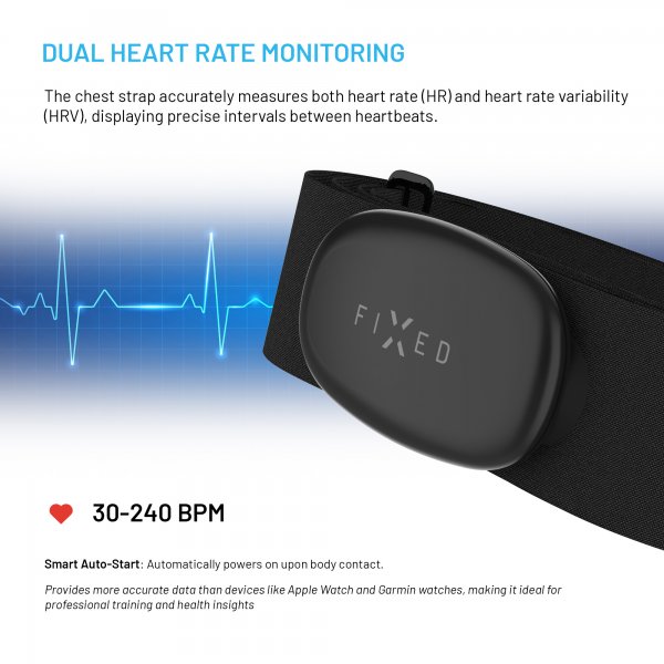 Fixed Pulse Dual Chest Strap Monitor