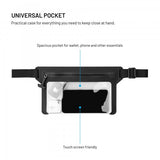 Fixed Vanntett Etui Mobiltelefon Dry Belt Svart