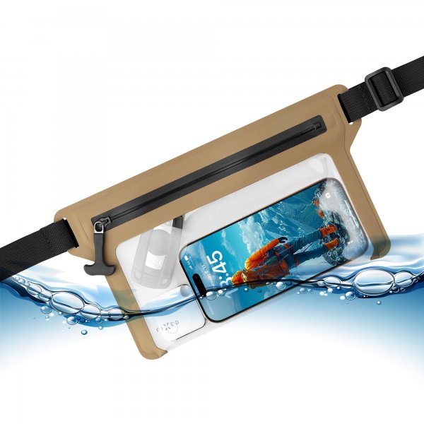 Fixed Vanntett Etui Mobiltelefon Dry Belt Khaki