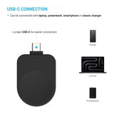 Fixed Lader Samsung Galaxy Watch USB-C Svart