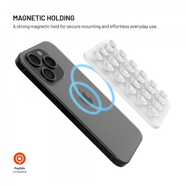 Fixed Holder MagMate Hvit