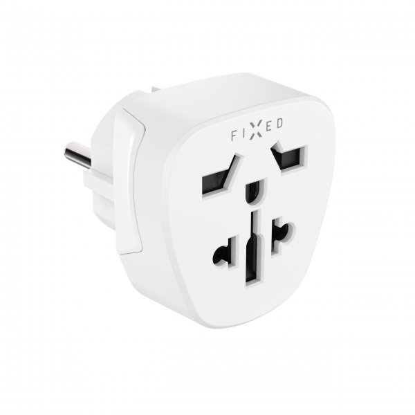 Fixed Travel Adapter Schuko EU/World