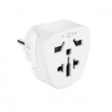 Fixed Travel Adapter Schuko EU/World
