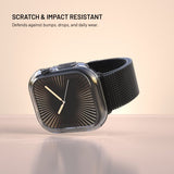 Fixed Apple Watch 46mm (Series 10) Deksel Innebygd skjermbeskytter PURE
