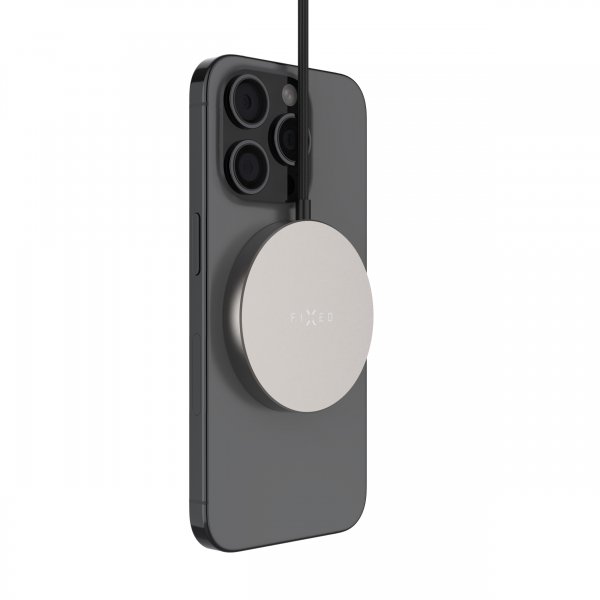 Fixed MagSafe Trådløs lader MagPad Slim 15W Qi2 Titan