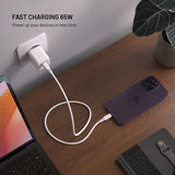 Fixed Lader Mini PD 65W GaN USB-A & USB-C