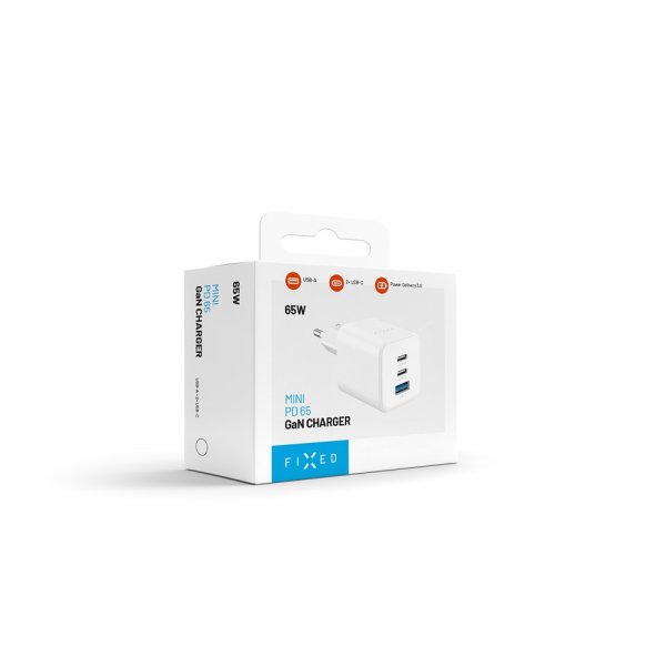 Fixed Lader Mini PD 65W GaN USB-A & USB-C