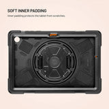 Fixed Samsung Galaxy Tab A11 Plus Deksel Rugged Tablet Case Svart
