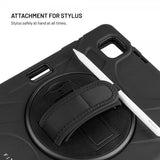 Fixed Samsung Galaxy Tab A11 Plus Deksel Rugged Tablet Case Svart