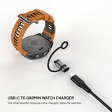 Fixed Garmin Lader USB-C Svart