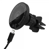 Celly Mobilholder til bil Car Holder with Wireless Charger 15W MagSafe