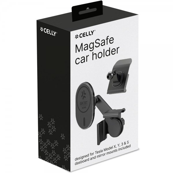 Celly Mobilholder til bil MagSafe Car Holder Tesla Model X/Y/3/S