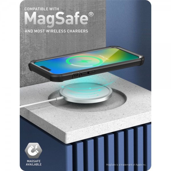 Supcase iPhone 13/iPhone 14 Deksel Ares Svart