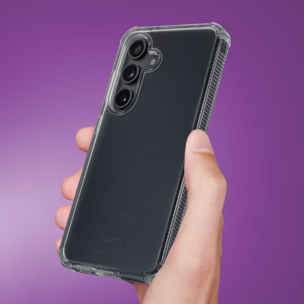 Hama Samsung Galaxy S25 Deksel Extreme Protect Transparent