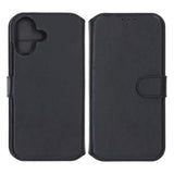 Rvelon iPhone 17 Etui 4 Kortlomme Avtakbart deksel Svart