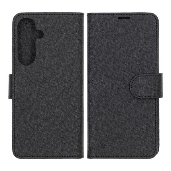 Samsung Galaxy S25 FE Etui med Kortlomme stativfunksjon Svart