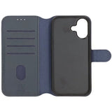 Rvelon iPhone 17 Etui 4 Kortlomme Avtakbart deksel Blå