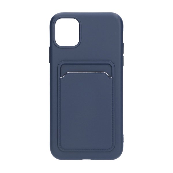 iPhone 11 Deksel Kortholder Blå