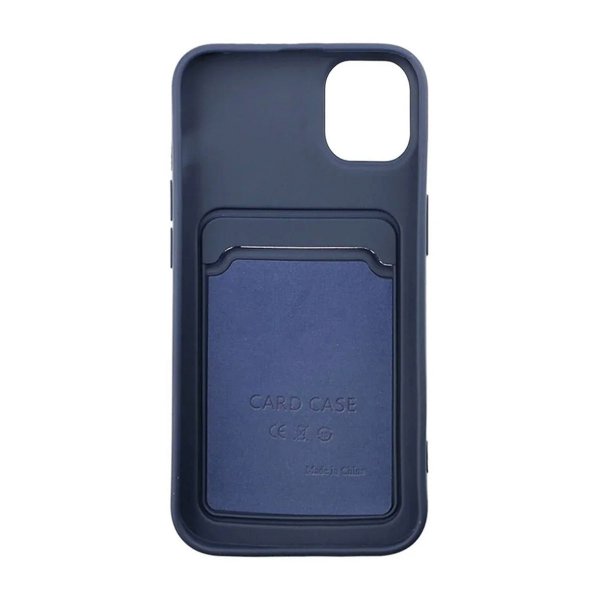 iPhone 11 Deksel Kortholder Blå