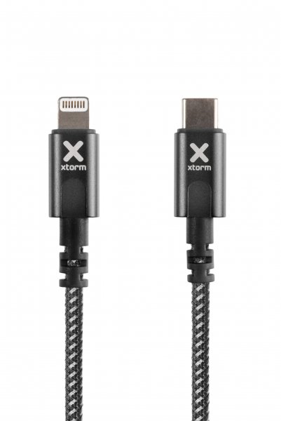 Xtorm Original USB-C to Lightning Cable 1 m Svart