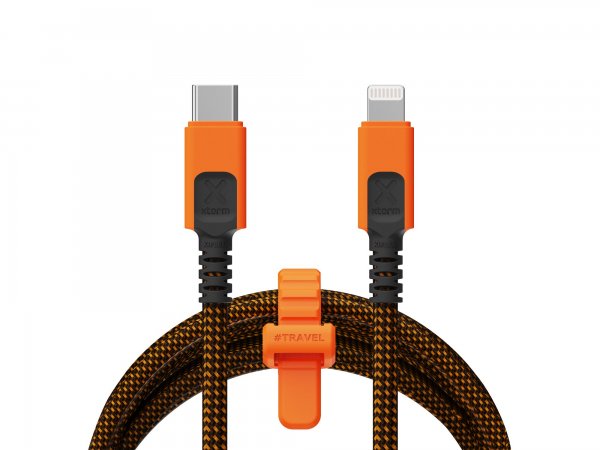 Xtorm Lightning til USB-C Kabel Xtreme 1.5m Svart