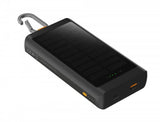 Xtorm Powerbank Solar Panel and Flashlight Go2 10 000 mAh 15W Svart